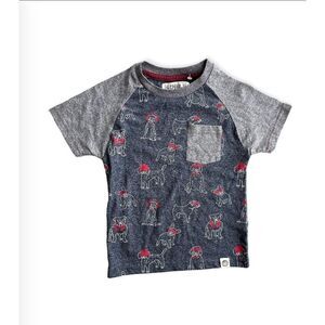 New Boys Nordstrom Free Planet Cool Dog Shirt - Sz 4